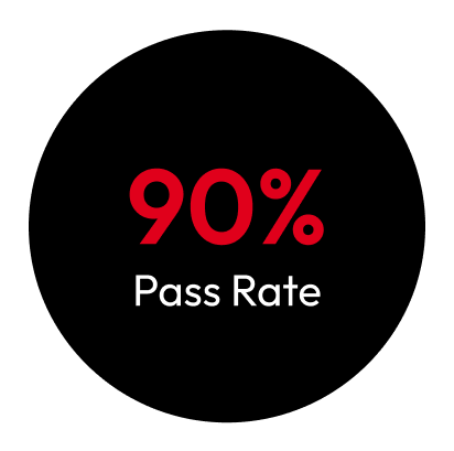 90% pass rate driving lessons